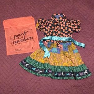 Matilda Jane Paint by Numbers Dress Sz 2 D1450